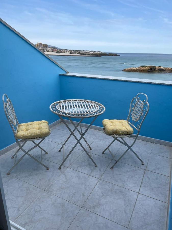 Apartamento Con Hermosas Vistas A La Playa Del Altar Sieiro Dış mekan fotoğraf